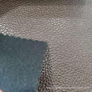 0.8mm Special Glossy Lychee Grain PVC Leather